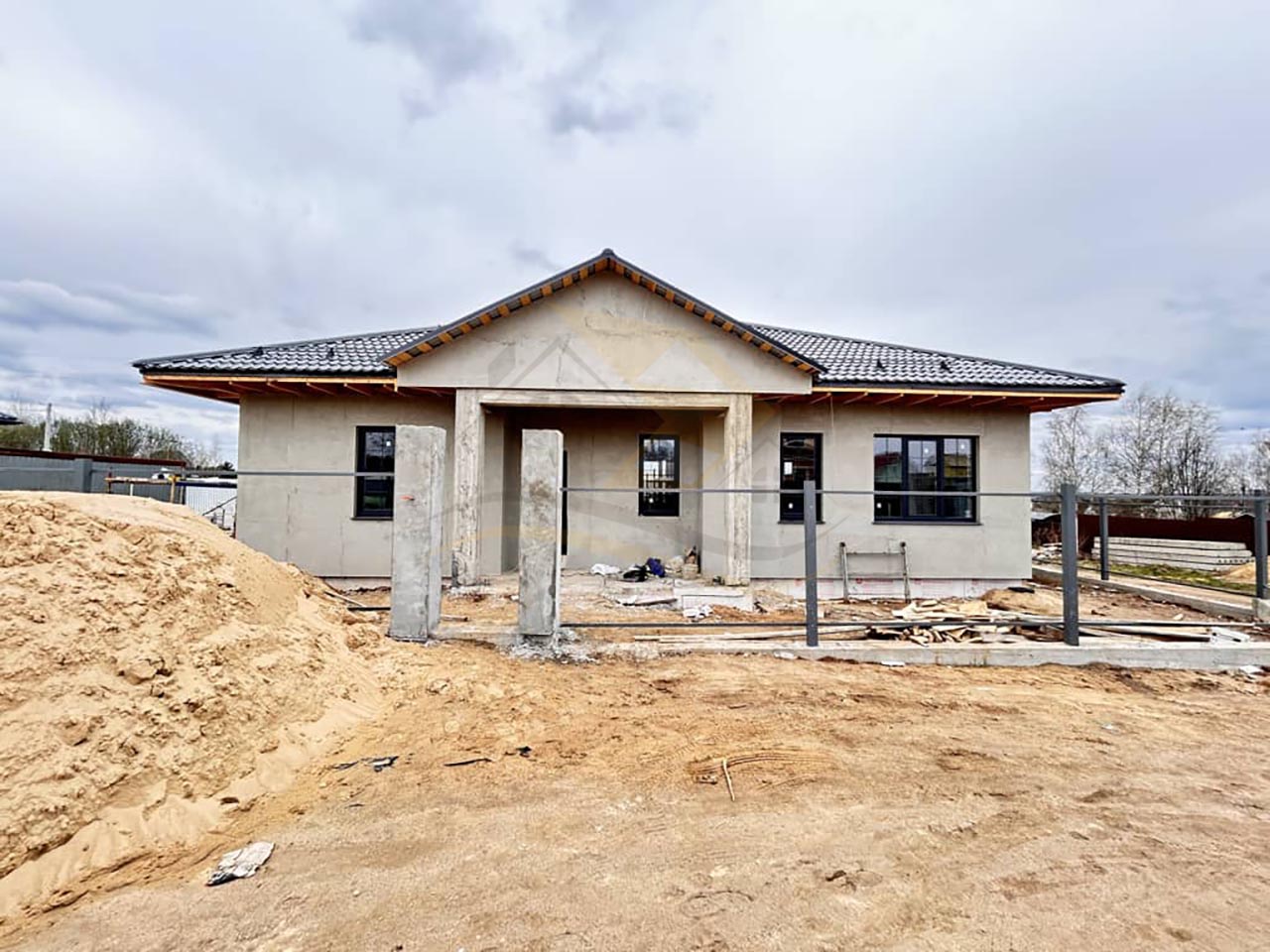 Дом 126,7 кв. м. на учатске 9.7 сот. в Дмитровском городском округе. Поселок Бородино / 14500000 руб. / КварталСити