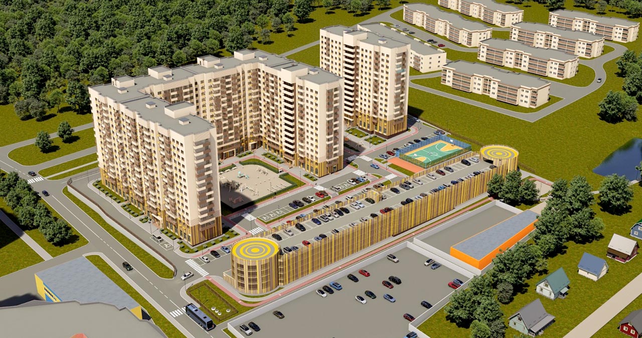 Москва и МО, Дмитровский городской округ, Дмитров, Спасская улица; Квартира 32,20м² 2/14 эт.